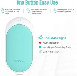 گرم کن دستی شارژِی و پاوربانک مارک