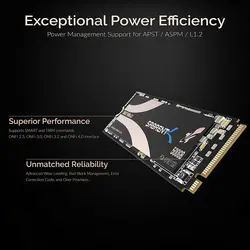 هارد اینترنال Sabrent M.2 NVME SSD Gen4