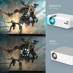 خرید ویدئو پروژکتور کیفیت بالا WiMiUS K2
