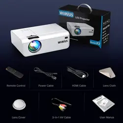 خرید ویدئو پروژکتور کیفیت بالا WiMiUS K2