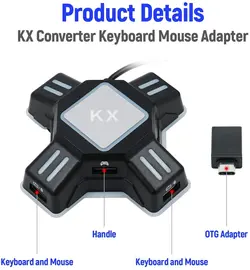 آداپتور مکبازل KX Keyboard & Mouse Converter برای N-Switch/Xbox One/PS4/PS3
