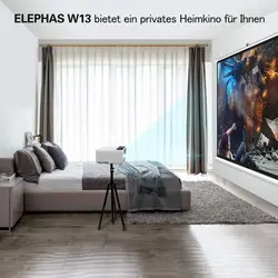 مینی پروژکتور ELEPHAS W13