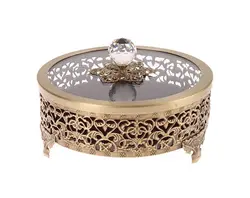 شکلات خوری فلزی گرد سابین