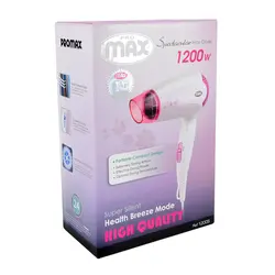 سشوار مسافرتی پرومکس 1200وات مدل 1200S - فروشگاه اینترنتی نگان شاپ