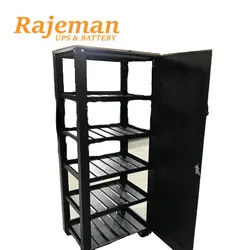 کابینت باتری پنج طبقه راژمان B30 | راژمان الکترونیک | 02126414529 | فروش یو پی اس | باتری UPS | استابیلایزر