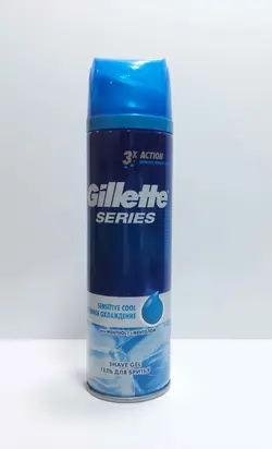 ژل اصلاح ژیلت مدل SENSITIVE COOL حجم 200 میلی لیتر