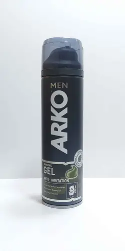 ژل اصلاح صورت مردانه آرکو ۲۰۰ میل مدل anti-irritation