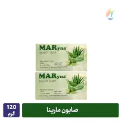 صابون مارینا 4 عددی 120 گرم ( لیمو و الوئه ورا )