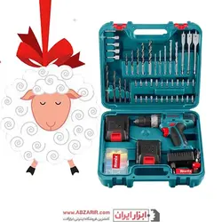 دریل شارژی 8019 بالوازم