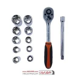 مشخصات، قیمت و خرید جعبه بکس 12 پارچه TAT TOOLS | فروشگاه اینترنتی ابزارایران