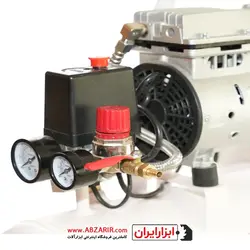 کمپرسور 10 لیتری بی صدا بدون روغن محک مدل HSU550-10L