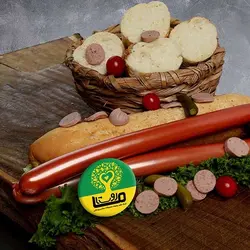 سوسیس هات داگ(مخلوط گوشت و مرغ){500 گرم}
