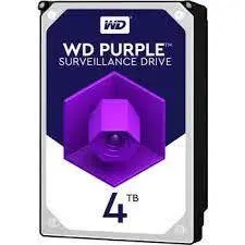 هارد دیسک اینترنال وسترن دیجیتال سری بنفش ظرفیت 4 ترابایت ا Western Digital Purple Internal Hard Drive 4TB