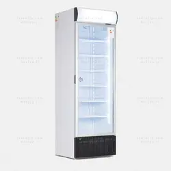 یخچال ویترینی عرض 70 تک درب کینو مدل KR680-1D