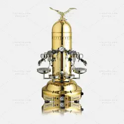 دستگاه اسپرسو ساز بیزرا دو گروپ (حرفه ای) مدل EAGLE DE 2GR - آیس رولی