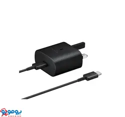 شارژر دیواری 25 وات سامسونگ مدل 25W EP-TA800 به همراه کابل  |سوپر فست شارژ | ویتنام | اصلی | گارانتی تعویض| سه پین | + به همراه هدیه