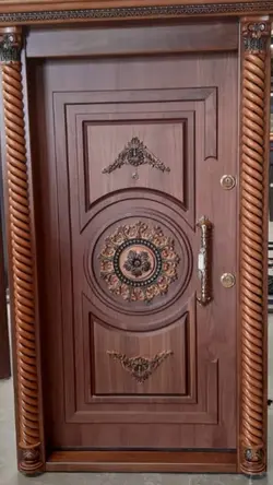 درب ضدسرقت#باستون و تاج و روکوب وقفل ترک ضد دیلم