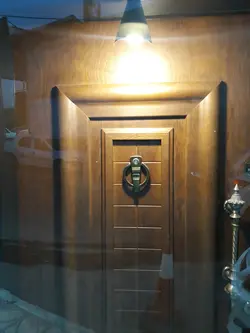 درب ضد سرقت مدل شطرنجی ترک