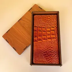 کیف پول کتی مردانه چرم طبیعی مدل acc29