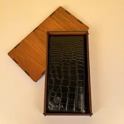 کیف پول کتی مردانه چرم طبیعی مدل acc29