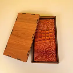 کیف پول کتی مردانه چرم طبیعی مدل acc29