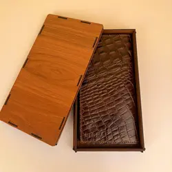 کیف پول کتی مردانه چرم طبیعی مدل acc29