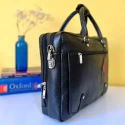 کیف اداری مردانه چرم طبیعی گاوی بیورا مدل eez31