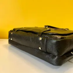کیف اداری مردانه چرم طبیعی گاوی بیورا مدل eez31