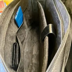 کیف اداری مردانه چرم طبیعی گاوی بیورا مدل eez31