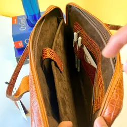 کیف اداری مردانه چرم طبیعی گاوی بیورا مدل eez34