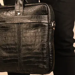 کیف اداری مردانه چرم طبیعی گاوی بیورا مدل eez34