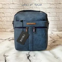 کیف دوشی مردانه چرم صنعتی سایز بزرگ بیورا مدل dbb50