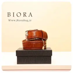 کمربند مردانه چرم طبیعی مدل bts1