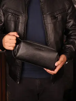 کیف دستی مردانه چرم طبیعی بیورا مدل shz011 - بیورا