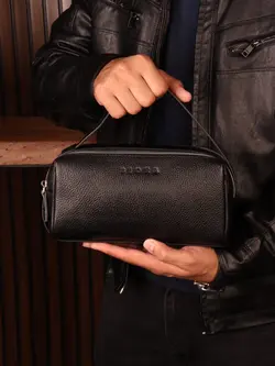 کیف دستی مردانه چرم طبیعی بیورا مدل shz011 - بیورا