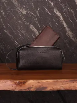 کیف دستی مردانه چرم طبیعی بیورا مدل shz011 - بیورا