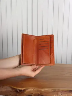 ست هدیه مردانه بیورا مدل چرم طبیعی کد acc34