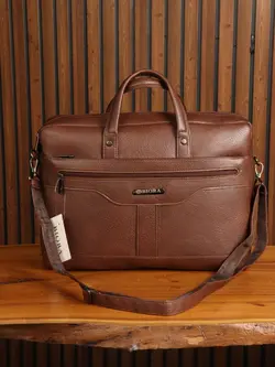 کیف اداری مردانه چرم صنعتی بیورا مدل eez50