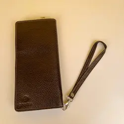 کیف دسته چک چرم طبیعی بیورا مدل acc14