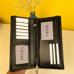 کیف دسته چک چرم طبیعی بیورا مدل acc14