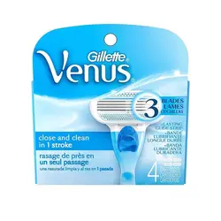 تیغ یدک ‏ژیلت مدل Venus بسته 4 عددی