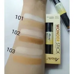 کانسیلر و کانتور دوطرفه تایلامی مدل Wonder Stick - ماکیاژ