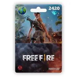 خرید 2420 جم فری فایر