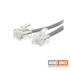 کابل تلفن 2 متری - رادینو پلاس