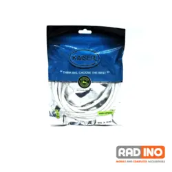کابل شبکه کایزر Cat5 مدل Kaiser 1.5m - رادینو پلاس