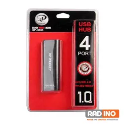 هاب 4 پورت ایکس پی مدل XP H-803 - رادینو پلاس