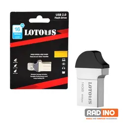 فلش 16 گیگ لوتوس مدل Lotous Willow OTG - رادینو پلاس