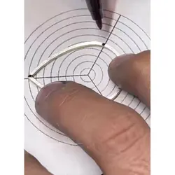 شابلون نشان گذاری برای انواع چنگ - ابزار برکت