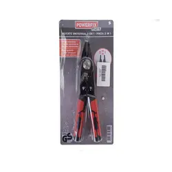 انبر دست دم باریک دو کاره پاور فیکس powerfix - ابزار برکت