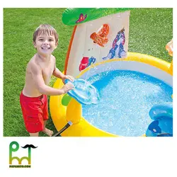 استخر و سرسره بادی اینتکس طرح پو مدل 57136